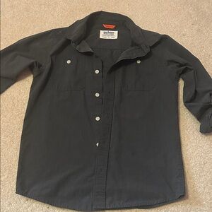 Grey Button-Up Shirt